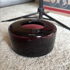 Elegant Purple Glass vase